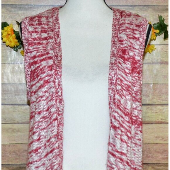 Almost Famous Sleeveless Long Cardigan Duster Sweater Size XL Southwest Aztec - Picture 3 of 13